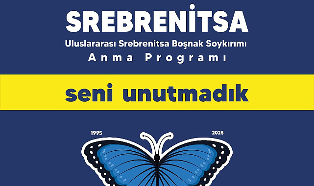 Buca'da Srebrenitsa Soykırımı'nda Katledilen Canlar İçin Anma