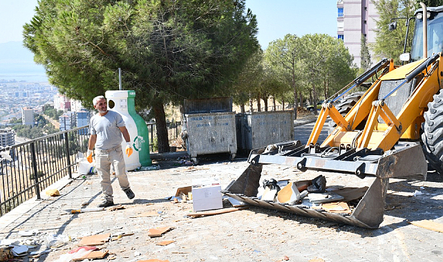 Çiğli'de Moloza Kararlı Müdahale