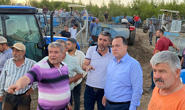 Dutlulu Yangın Bölgesinde İncelemelerde Bulundu