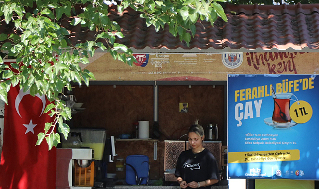 Efes Selçuk Belediye Başkanı Sengel'den Çay 1 TL Açıklaması