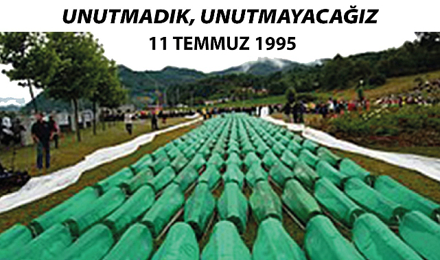 Konak Kent Konseyi'nden Srebrenitsa Katliamı Anması