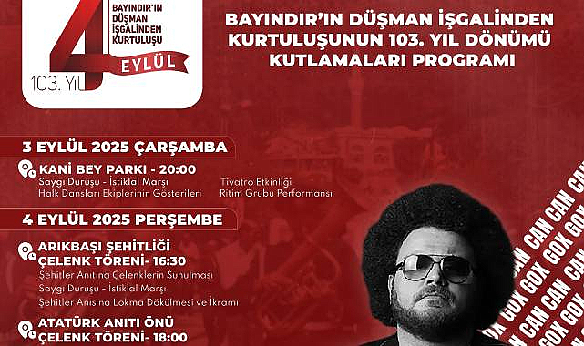 Bayındır'ın Düşman İşgalinden Kurtuluşunun 103. Yılı