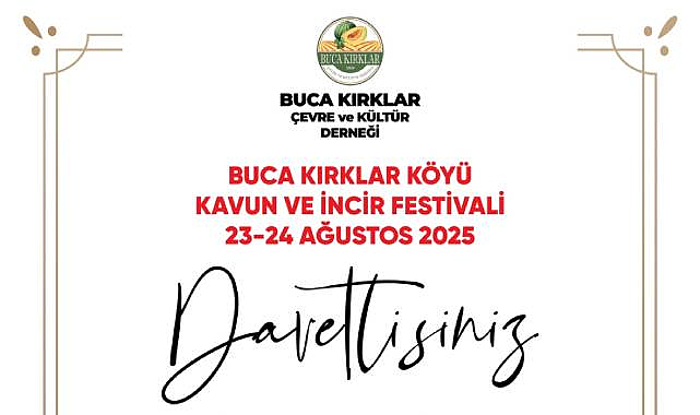 Buca Kırklar Köyü Kavun ve İncir Festivali Kapılarını Açmaya Hazırlanıyor
