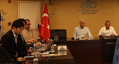 Ege İhracatçı Birlikleri, Koreli Yetkilileri İzmir'de Ağırladı