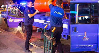 Karşıyaka Belediyesi Ekiplerinden Yol ve Kaldırım Denetimi