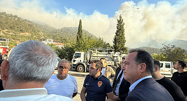 Manisa B.B. Başkanı Dutlulu, Soma Yangınını Yerinde İnceledi