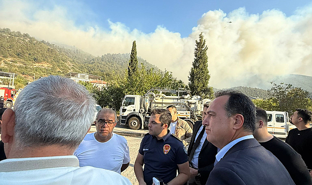Manisa B.B. Başkanı Dutlulu, Soma Yangınını Yerinde İnceledi