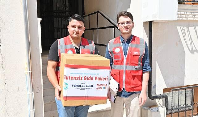 Manisa B.B.'den Glutensiz ve Düşük Proteinli Gıda Paketleri
