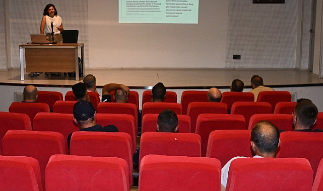 Manisa'da Sivrisineklere Karşı Çalışma Eğitimi