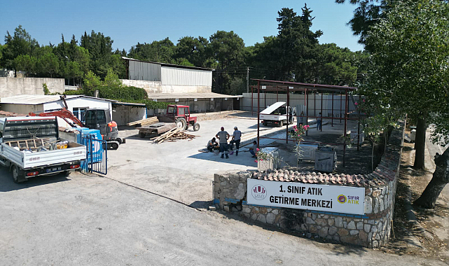 Urla'da Atık Getirme Merkezi Planı