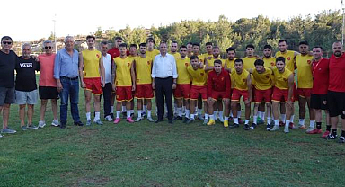 Ayvalık Belediye Başkanı Ergin'den Küçükköyspor'a Destek Ziyareti