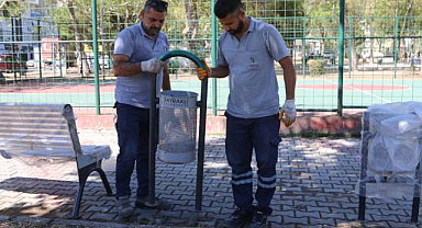 Bayraklı'da Parklar Yenileniyor