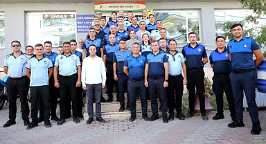 Karşıyaka Belediye Başkanı Ünsal'dan 'Zabıta Haftası' Ziyareti