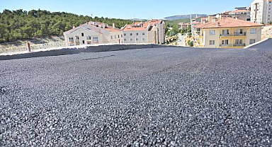 Manisa B.B.'nin Gördes'teki Asfaltlama Çalışması Bitti