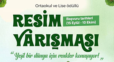 Narlıdere Belediyesi'nden 'Çevre' Temalı Resim Yarışması