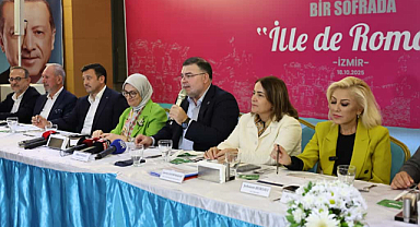 AK Parti'den İzmir'de, 'Bir Sofra'da İlle de Roman' Buluşması