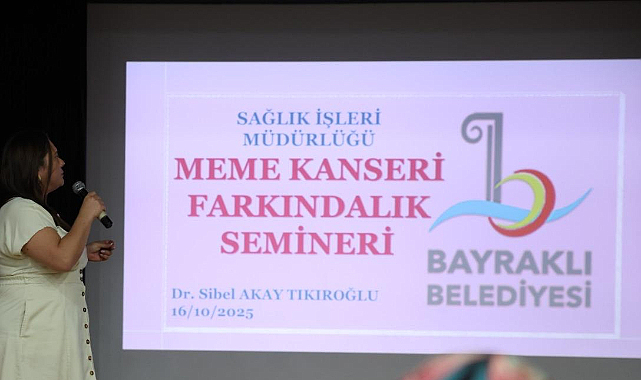 Bayraklı'da Meme Kanseri Farkındalık Semineri