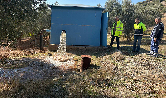Efes Selçuk'ta İçme Suyu Proje Tamamlandı