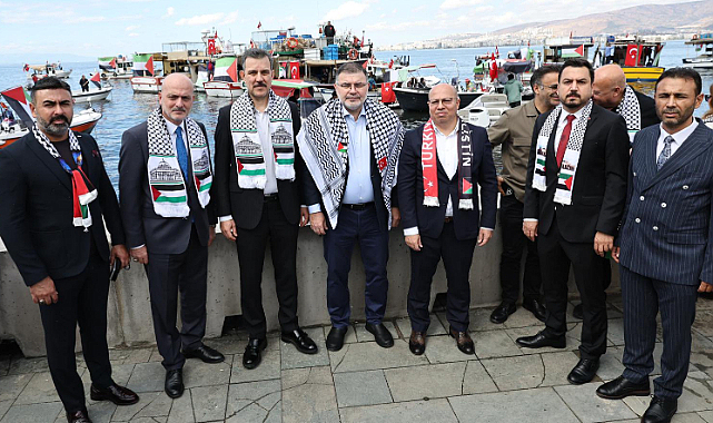 Gazze Ablukasını Kırmaya Çalışan Yüreklere Destek