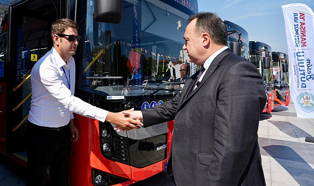 Manisa'da Toplu Taşıma İçin 15 Yeni Otobüs
