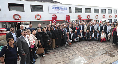 Muhtarlar Günü'nde Konaklı Muhtarlara Körfez Turu