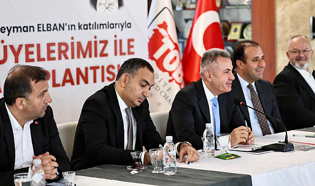Sanayiciler İzmir Valisi Elban ile Buluştu
