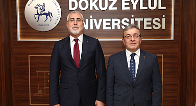 Bakan Işıkhan DEÜ'deki İŞKUR Söyleşisine Katıldı