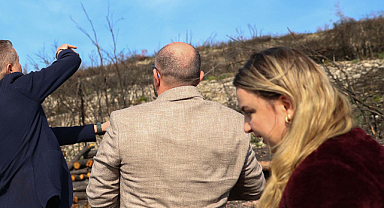 Buca'da Yanan Alanlar İçin Yeşillendirme Çalışması