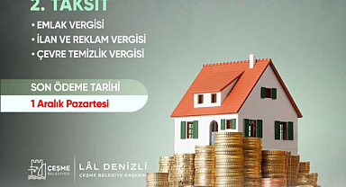 Çeşme Belediyesi Yetkililerinden Vergi Hatırlatması