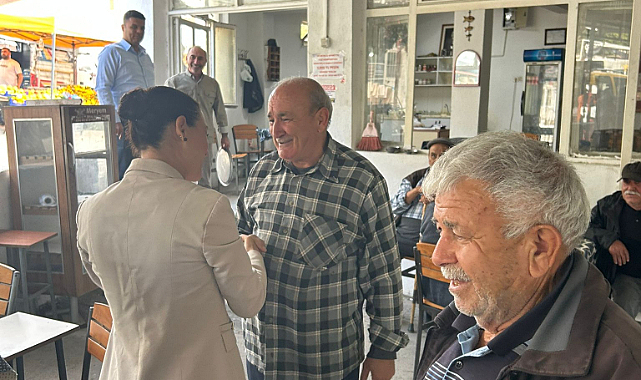 Efes Selçuk Belediye Başkanı Sengel'den Çamlık Köyü Ziyareti