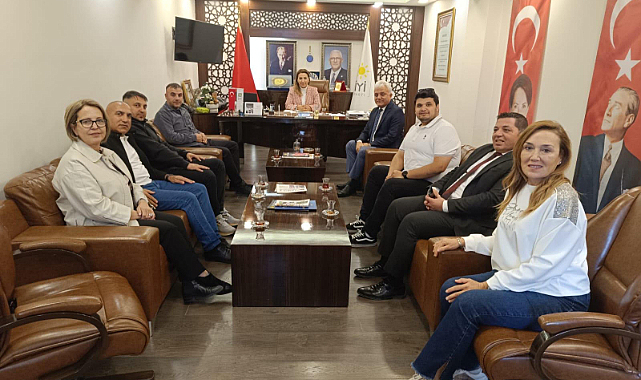 İZDEDA Yönetiminden İYİ Parti İzmir İl Başkanı Doğan'a Ziyaret