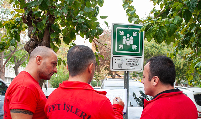 Karşıyaka'daki Afet Toplanma Alanları Denetleniyor