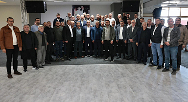 Menemen'de Otobüs, Minibüs ve Kamyon Esnafıyla Toplantı
