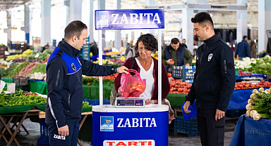 Narlıdere Zabıtasından Pazar Yeri Denetimi