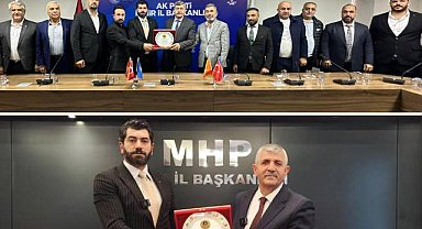 Sipki-Der'in AK Parti ve MHP İzmir Teşkilatları Ziyareti