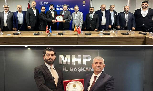 Sipki-Der'in AK Parti ve MHP İzmir Teşkilatları Ziyareti