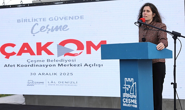 Çeşme Belediyesi Afet Koordinasyon Merkezi Açıldı