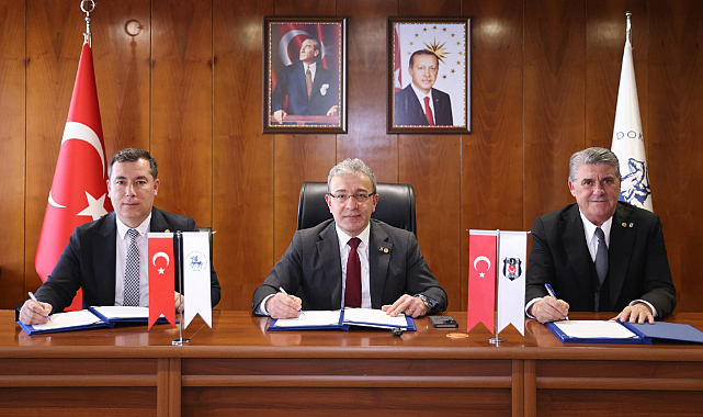 DEÜ ile Beşiktaş Arasında İş Birliği ve Pilot Takım Protokolü