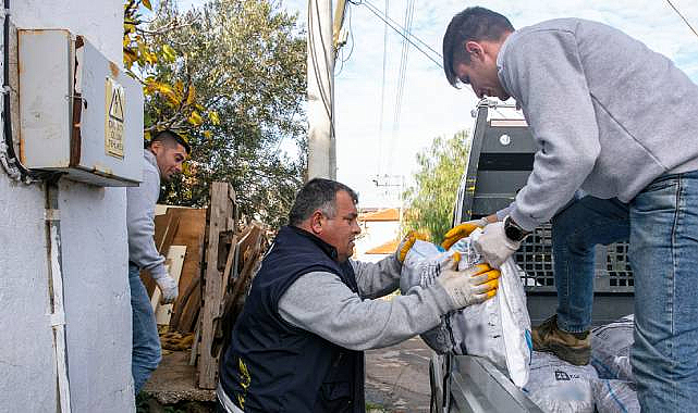 Güzelbahçe Belediyesi'nden Kış Desteği