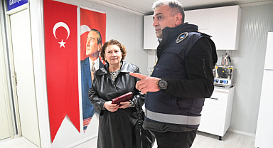 Manisa Perşembe Pazarı'na 'Hoş Geldin Masası' Zabıta Noktası