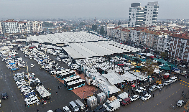 Manisa Perşembe Pazarı'nda Yenileme Çalışması