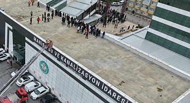 Manisa Su ve Kanalizasyon İdaresi'nde Yangın Tatbikatı