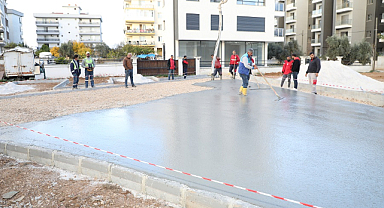 Menderes Belediyesi'nden Yeni Park ve Otopark Çalışması