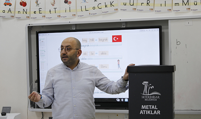 Seferihisar'da Öğrencilere 'Sıfır Atık' Eğitimi