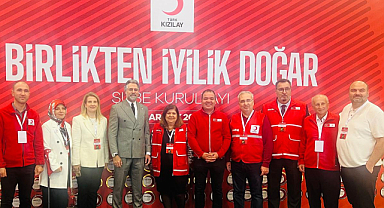 Türk Kızılay Şube Kurultayı'nda Urla'ya 2 Ödül