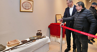 Ayvalık'ta Mübadele Anı Materyal Sergisi Açıldı