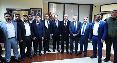 Dutlulu'dan Manisa Meyve Sebze ve Umum Pazarcılar Esnaf Odası'na Ziyaret
