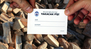 Efes Selçuk Belediyesi'nden Desteğe İhtiyaç Duyan Ailelere Yakacak Fişi