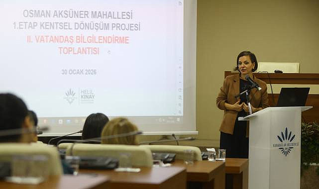 Karabağlar Osman Aksüner'deki Dönüşümle İlgili İkinci Bilgilendirme Toplantısı Yapıldı