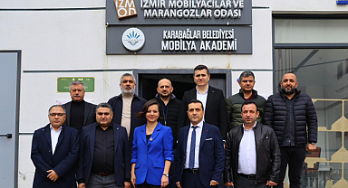 Kınay'dan İzmir Mobilyacılar ve Marangozlar Odası Ziyareti